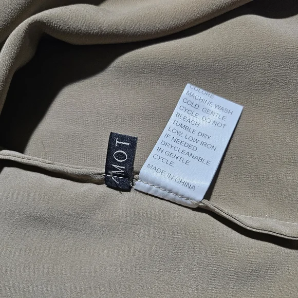 MOTF Gold Cap Sleeve Tank Blouse XL - Picture 8 of 8